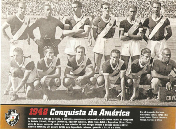 Vasco Tri Campeão Sul Americano 48 98 2000