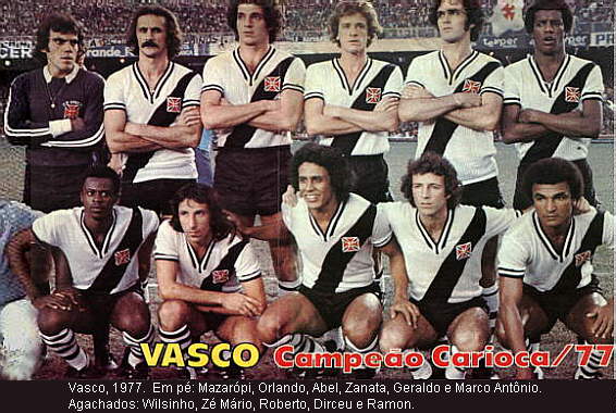 Poster do campeão carioca de 1977