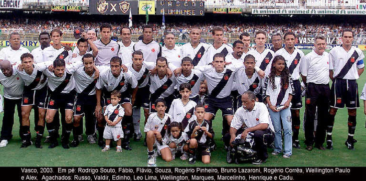Time campeão carioca de 2003